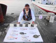 黒島の筏でマダイ&カワハギ