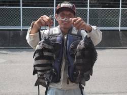 大磯での底物狙い　イシダイ2枚をキャッチ！…