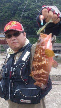 音海大波止　ロックフィッシュのキジハタ狙い！