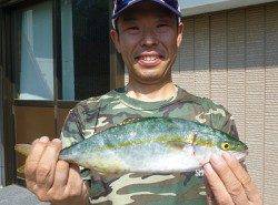 ショアジギングでシオ&ツバス