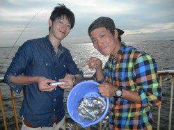 南港海釣り公園、のませでツバスなどの釣果☆