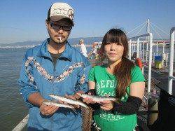 尼崎市魚つり公園、フカセでチヌ10枚の釣果あり！