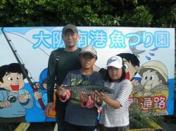 南港海釣り公園　サビキのアジの他、タチウオ…