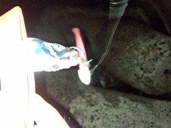 貝塚人口島テトラ　ワインドでタチウオ☆アタリ多数