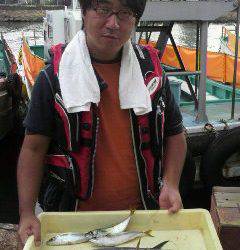 岸和田一文字　ショアジギングでサゴシ・シオ・サバがヒット