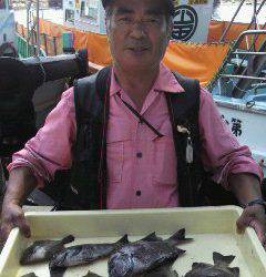 沖一文字北、飲ませで82cmのサワラをキャッチ