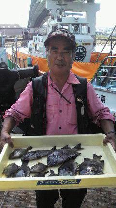 沖一文字北、飲ませで82cmのサワラをキャッチ