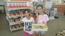 はねた漁港　投げ釣りでキスの釣果