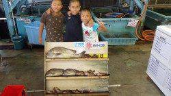 みなべ一本松にて釣り少年達のフカセ釣り・ズボ釣り釣果☆