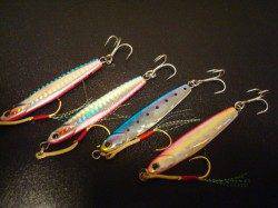 助松埠頭　朝のショアジギで今年初サゴシがヒット！