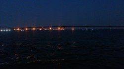 神戸空港でのエギング　潮止まり間近でパタパタと♪