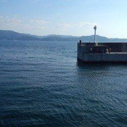 田ノ浦漁港でのちょい投げ、キスとイシモチの釣果