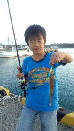 濱ノ瀬漁港　ジグヘッドでボトム狙いマゴチ