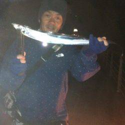 四時間で7匹！ 南港もタチウオシーズン到来♪