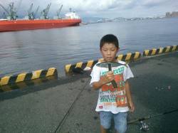 兵突でアジサビキ&タチウオワインド…