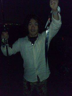 夜連続で1尾ずつワインドで太刀魚をあげられました