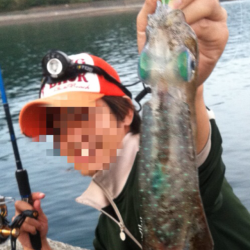 沖の底の良アオリを狙って…狙いどおり連続HIT！