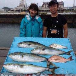 マリーナシティ海洋釣り堀で青物&マダイ