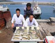 黒島の磯　アイゴ・カワハギでクーラー満タン…