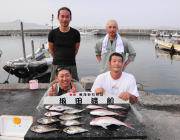 黒島の筏 でマダイ・チヌ・アイゴ！