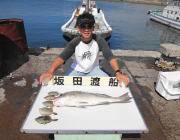 黒島の筏☆超大物コロダイ70㎝！