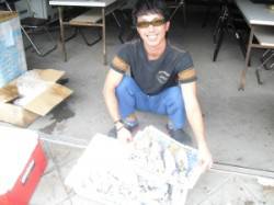 ナラムシクイ、2.5号のエギでアオリ24杯…