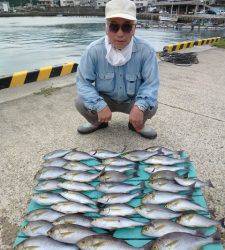 潮の流れ良く入れ食いでした♪神谷でカゴ釣り
