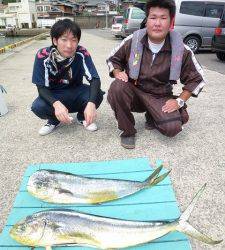 飲ませでシイラ90cm！神谷沖一文字内向き