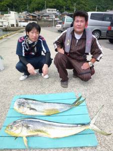 飲ませでシイラ90cm！神谷沖一文字内向き…