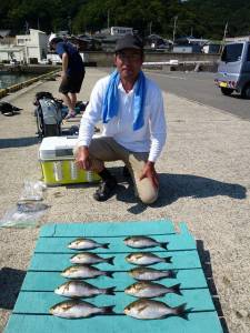 ヒラバエでのカゴ釣り釣果〜イサギつれていま…