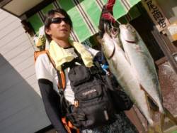 平島崎で、ヒラマサ３本Ｇｅｔ