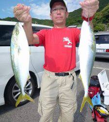 神谷沖一文字　のませでヒラスズキ＆ツバス