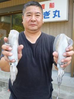 【12日】エギングでアオリ新子　HITカラ…