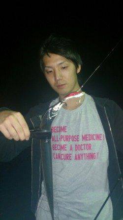 大阪南港、ワインド・プラグ　二人で40匹！！