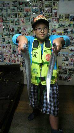 岸和田一文字　タチウオの釣果出てます