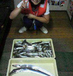 岸和田一文字　タチウオの釣果出てます