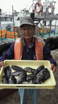 沖一文字北でサンバソウとグレの釣果