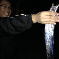 汐見埠頭　夕方6時からのタチウオ狙い　2人で10匹の釣果