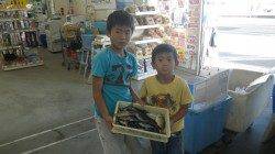 一本松堤防でお子様が多魚種ＧＥＴ！！