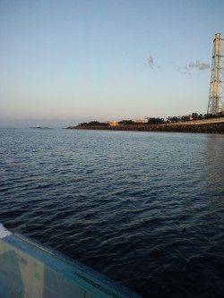 南塩谷、渡船利用でフカセ釣り、グレ・アイゴの釣果