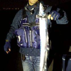 武庫一でタチウオワインド☆指5本のメートル級