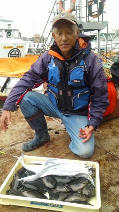 岸和田一文字　タチウオの他グレも楽しめる