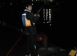 兵庫突堤　ちょい投げでアナゴ数釣り！ワインドのタチウオは不発