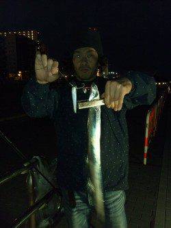 大阪南港サビキでアジ・ワインドで太刀魚の釣果