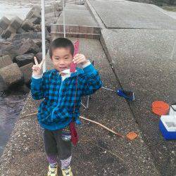 流木ロッドでサビキ釣り　仕掛はボウズのがれです★