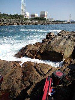 渡船を利用して磯へ、フカセでヘダイにシマアジ他