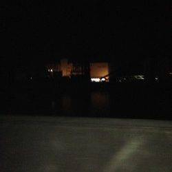 鳴尾浜貯木場でイソメ流し、セイゴ・キビレ