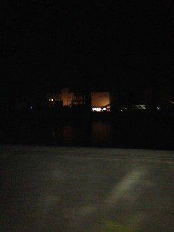 鳴尾浜貯木場でイソメ流し、セイゴ・キビレ