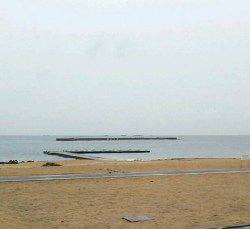 須磨　投げ釣りでカレイ30cm！　テトラ周りでは無理ぜず釣行を