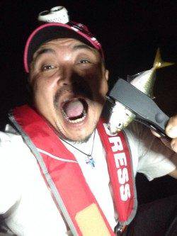 舞洲でのアジング釣果、5日は渋かった